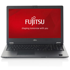 Portátil Fujitsu Lifebook U757 en color negro. Cuenta con una pantalla de 15,6 pulgadas de alta definición (FHD). Equipado con un procesador Intel Core i5, 8 GB de RAM y un disco de estado sólido (SSD) de 256 GB para un rendimiento rápido y almacenamiento eficiente. Funciona con el sistema operativo Windows 10. Un portátil confiable y eficiente de Fujitsu para tareas profesionales y personales.