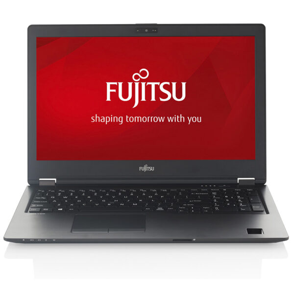 Portátil Fujitsu Lifebook U757 en color negro. Cuenta con una pantalla de 15,6 pulgadas de alta definición (FHD). Equipado con un procesador Intel Core i5, 8 GB de RAM y un disco de estado sólido (SSD) de 256 GB para un rendimiento rápido y almacenamiento eficiente. Funciona con el sistema operativo Windows 10. Un portátil confiable y eficiente de Fujitsu para tareas profesionales y personales.