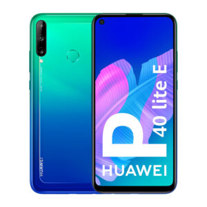 Móvil Huawei P40 Lite E en color Aurora Blue. Cuenta con una pantalla de 6,39 pulgadas de alta definición (HD+). Equipado con 4 GB de RAM y 64 GB de capacidad de almacenamiento. Funciona con el sistema operativo Android, pero no incluye los servicios de Google. Un teléfono móvil de Huawei con un diseño atractivo y especificaciones sólidas para un rendimiento confiable.