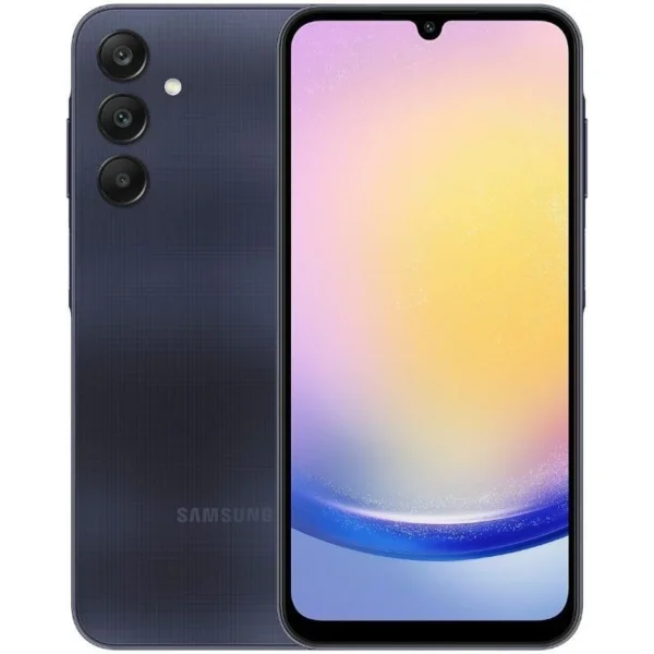 Móvil Samsung Galaxy A25 5G, 6,5″ FHD+, 6 GB RAM, 128 GB, Android, Negro Azul